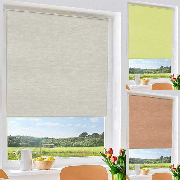 Rollo Bambus Optik Natur Sichtschutz ohne Bohren Easyfix Klemmfix Tr  Seitenzug | eBay.de